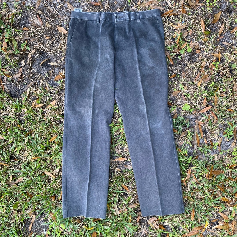 Dockers Pleated Pants 38X32 Gray